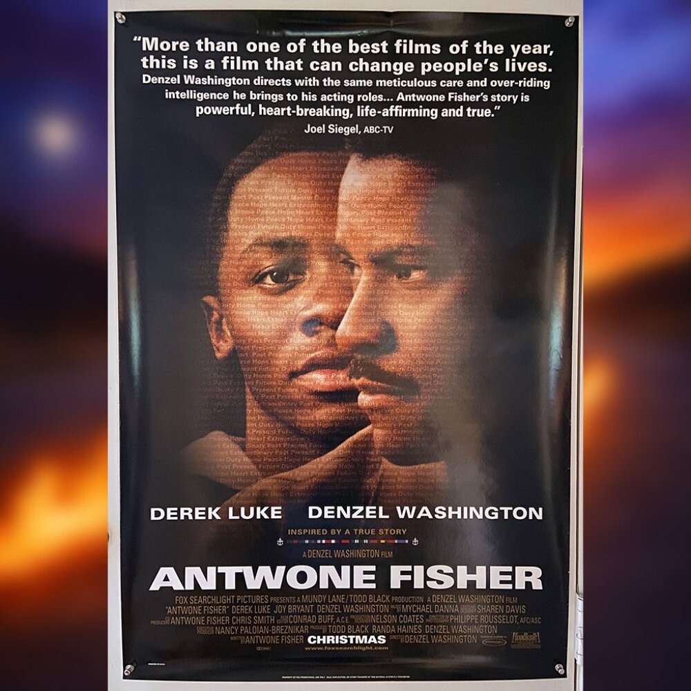 ANTWONE FISHER (2002) - ORIGINAL DOUBLE SIDED MOVIE POSTER